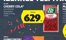 ALDI TIC TAC CHERRY COLA cukordrazsé ajánlat