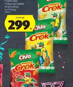 ALDI CHIO MASTER CROK kukoricasnack ajánlat