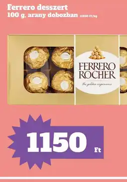 Vil-For FERRERO desszert ajánlat