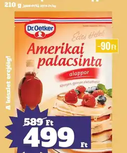 Vil-For Dr. Oetker Amerikai palacsinta alappor ajánlat
