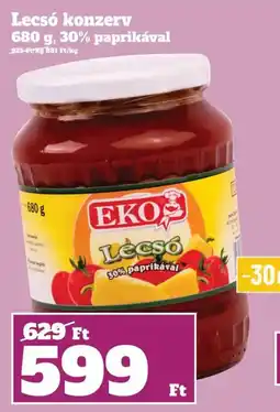 Vil-For EKO Lecs konzerv ajánlat