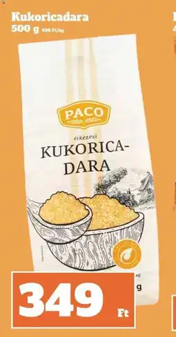 Vil-For PACO Kukoricadara ajánlat