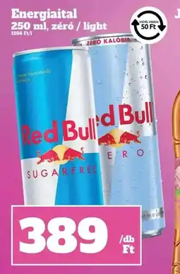 Vil-For Red Bull Energiaital ajánlat