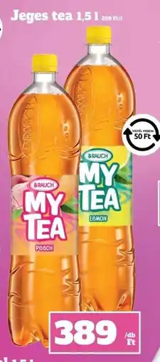 Vil-For RAUCH MY TEA Jeges tea ajánlat