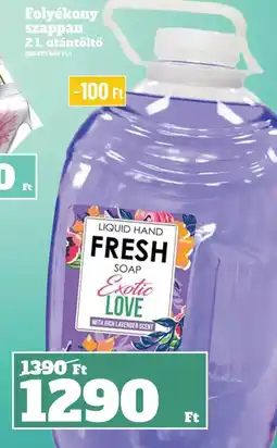Vil-For FRESH Folyékony szappan ajánlat