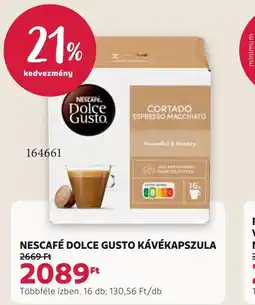 Rossmann NESCAFÉ DOLCE GUSTO KÁVÉKAPSZULA ajánlat