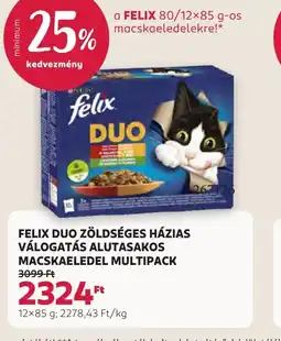 Rossmann FELIX DUO MACSKAELEDEL MULTIPACK ajánlat