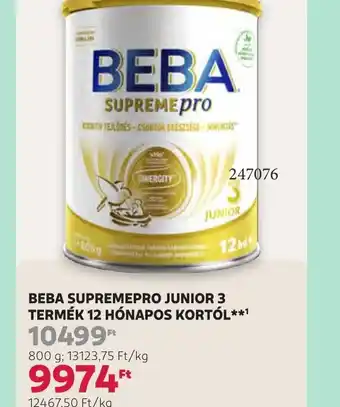 Rossmann BEBA SUPREMEPRO JUNIOR 3 ajánlat
