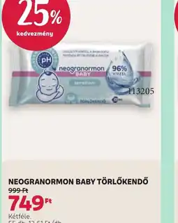 Rossmann NEOGRANORMON BABY TÖRLŐKENDŐ ajánlat
