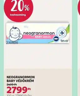Rossmann NEOGRANORMON BABY VÉDŐKRÉM ajánlat