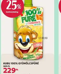 Rossmann KUBU 100% GYÜMÖLCSPÜRÉ ajánlat