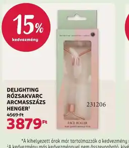 Rossmann DELIGHTING RZSAKVARC ARCMASSZÁZS HENGER ajánlat