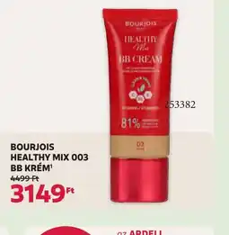 Rossmann BOURJOIS HEALTHY MIX 003 BB KRÉM ajánlat