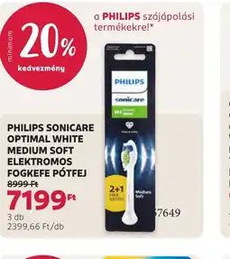 Rossmann PHILIPS SONICARE FOGKEFE PTFEJ ajánlat