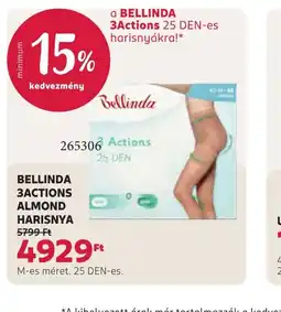 Rossmann BELLINDA 3ACTIONS HARISNYA ajánlat