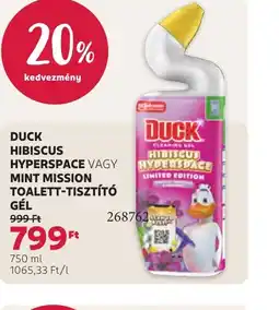 Rossmann DUCK TOALETT-TISZTÍT GÉL ajánlat