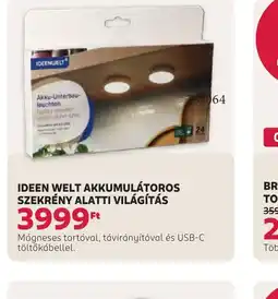 Rossmann IDEEN WELT SZEKRÉNY ALATTI VILÁGÍTÁS ajánlat