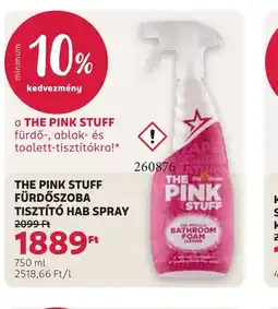 Rossmann THE PINK STUFF FÜRDŐSZOBA HAB SPRAY ajánlat