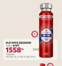 Rossmann OLD SPICE DEZODOR VAGY STIFT ajánlat