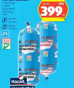 ALDI SERTÉS-TEPERTŐKRÉM ajánlat