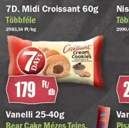 FullDiszkont 7 DAYS Midi Croissant ajánlat