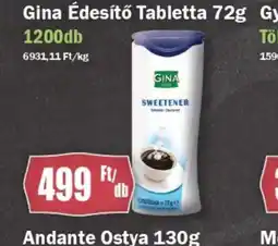 FullDiszkont Gina Édesítő Tabletta ajánlat