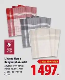 Lidl Livarno Home Konyharuhakészlet ajánlat