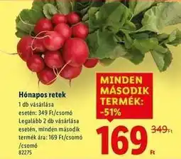 Lidl Hónapos retek ajánlat