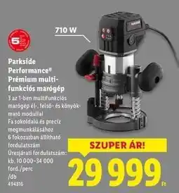 Lidl Parkside Performance Prémium multifunkciós marógép ajánlat