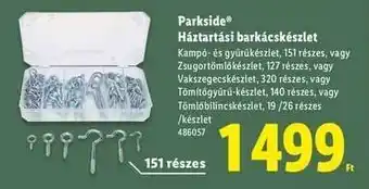 Lidl PARKSIDE Háztartási barkácskészlet ajánlat
