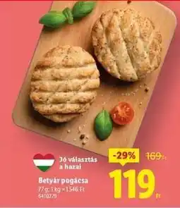 Lidl Betyár pogácsa ajánlat