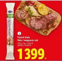 Lidl French Style Diós / mogyorós rúd ajánlat