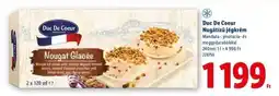 Lidl Duc De Coeur Nugátízű jégkrém ajánlat