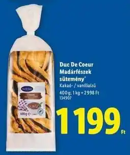 Lidl DUC DE COEUR Madárfészek sütemény ajánlat