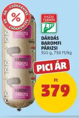 PENNY Dárdás Baromfi Párizsi ajánlat