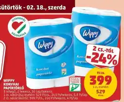 PENNY Wippy Konyhai Papírtörlő ajánlat