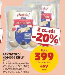 PENNY PANTASTICO! Hot-dog kifli ajánlat