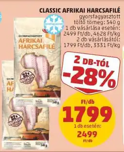 PENNY CLASSIC AFRIKAI HARCSAFILÉ ajánlat