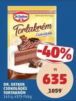 PENNY Dr. Oetker Csokoládés Tortakrém ajánlat