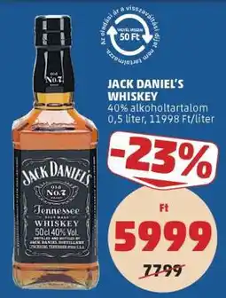 PENNY JACK DANIEL'S Whiskey ajánlat