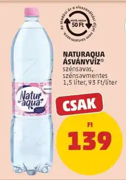 PENNY NATURAQUA ÁSVÁNYVÍZ ajánlat