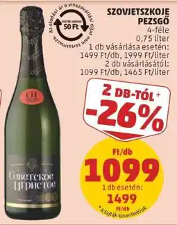 PENNY SZOVJETSZKOJE Pezsgő ajánlat
