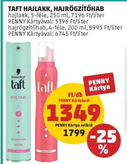 PENNY TAFT HAJLAKK, HAJRÖGZÍTŐHAB ajánlat