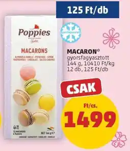PENNY Poppies Macarons ajánlat