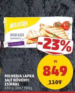 PENNY Milkeria Lapka Sajt Növényi Zsírral ajánlat