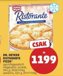 PENNY DR. OETKER Ristorante pizza ajánlat