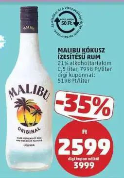 PENNY Malibu Kókusz Ízesítésű Rum ajánlat