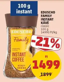 PENNY EduScho Family instant kávé ajánlat