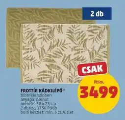 PENNY Frottír kádkilépő ajánlat