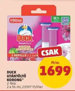 PENNY DUCK UTÁNTÖLTŐ KORONG ajánlat
